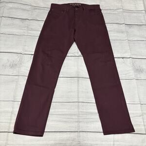 Dockers Alpha Khaki Pants Mens Size 31x30 Slim Fit Supreme Flex Maroon